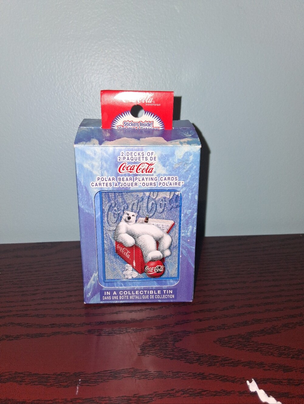 Coca Cola Playing Cards 2 Pack In A Tin